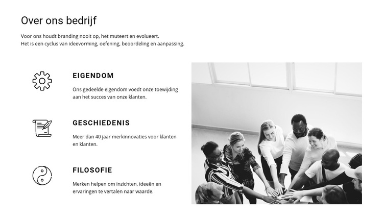 Onze filosofie WordPress-thema