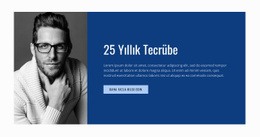 Yılların Deneyimi - Güzel Şablonlar Oluşturun