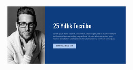 Yılların Deneyimi - Ücretsiz Css Teması