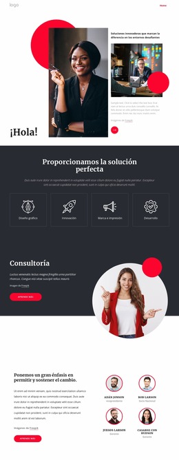 Empresa Consultora NYC - Arrastrar Y Soltar Plantilla Joomla