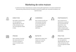 Nous Créons Des Services - Modèle HTML De Base