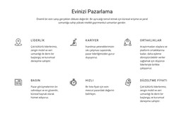 Hizmetler Yaratıyoruz - Temel HTML Şablonu