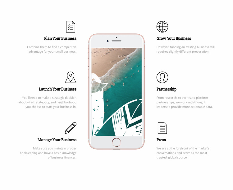 Phone apps Website Design