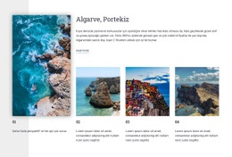 Algarve, Portekiz'De Seyahat Seyahat Acentesi Web Sitesi