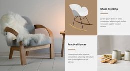 Chairs Trend - Creative Multipurpose Website Builder