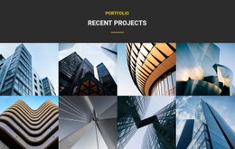 Portfolio Recent Projects