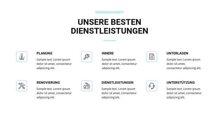 Hausrenovierungsservice HTML Website Builder