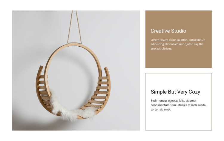 Creative art and design studio  Elementor Template Alternative