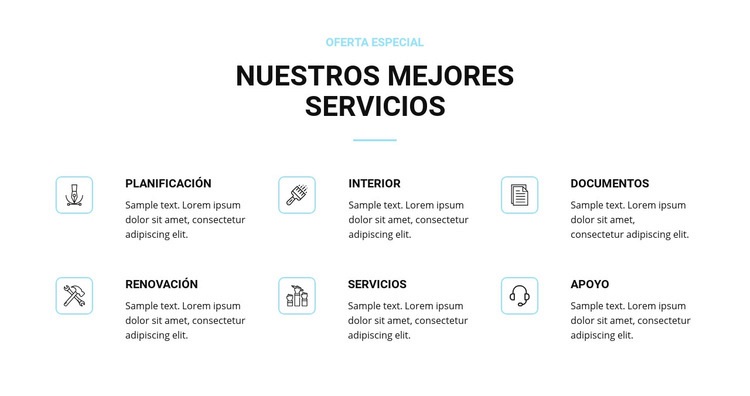 Servicios de renovación de viviendas Plantillas de creación de sitios web