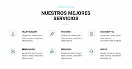 Servicios De Renovación De Viviendas: Excelente Página De Destino