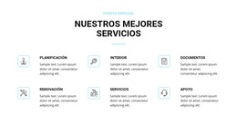 Servicios De Renovación De Viviendas: Plantilla De Página HTML