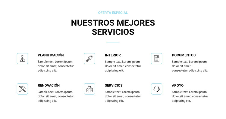 Servicios de renovación de viviendas Plantilla HTML