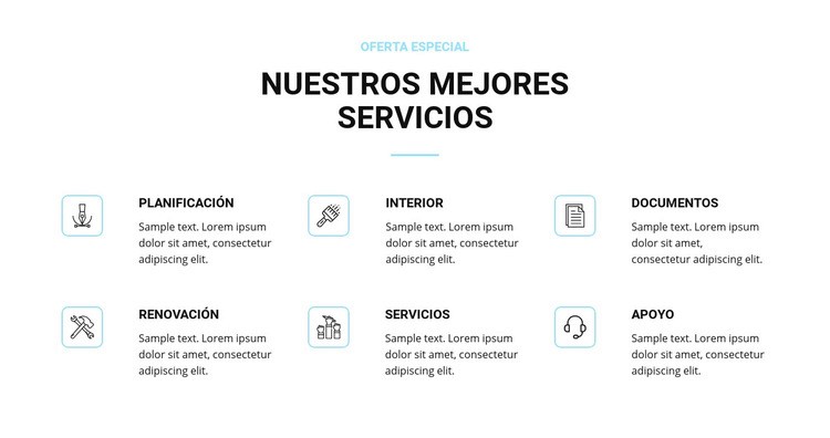 Servicios de renovación de viviendas Plantilla HTML5