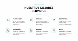 Servicios De Renovación De Viviendas - Arrastrar Y Soltar Una Plantilla De Página