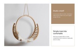Studio D'Art Créatif Et De Design - HTML Website Maker