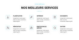 Services De Rénovation Domiciliaire - Modèle De Page HTML