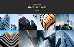 Portfolio Recent Projects
