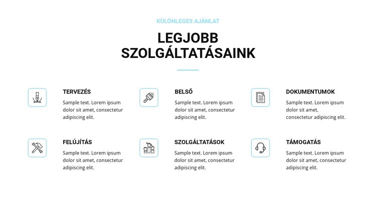 Lakásfelújítási szolgáltatások CSS sablon