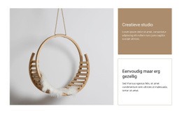 Creatieve Kunst- En Ontwerpstudio - Gratis Website-Ontwerp