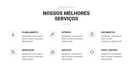 Serviços De Renovação De Casas - HTML Template Generator