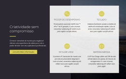 Nossos Serviços Apresentados - HTML Template Builder