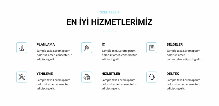 Ev tadilat hizmetleri Joomla Şablonu