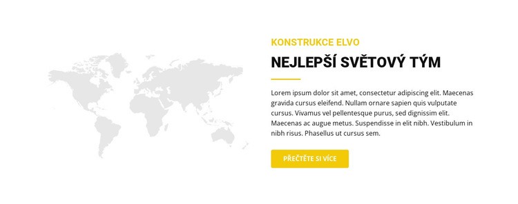 Nejlepší světový tým Šablona HTML