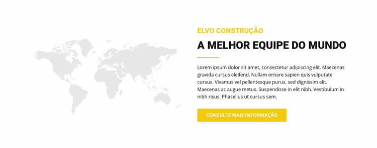 O melhor time mundial Template Joomla