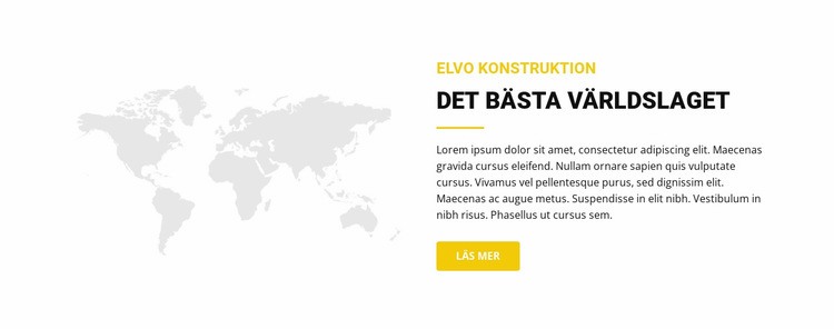 Världens bästa lag Hemsidedesign