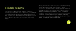 Text O Domácím Hledání – Šablona Vstupní Stránky