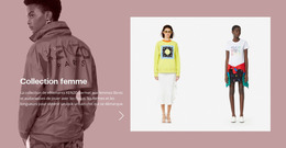 Collection De Mode Femme - Meilleur Modèle Joomla