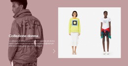 Collezione Moda Donna - Progettazione Di Siti Web
