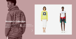 Woman'S Fashion Collection - HTML Page Template