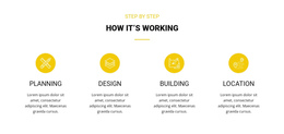 How It'S Working - Simple One Page Template