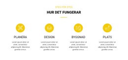 Hur Det Fungerar Gratis CSS-Webbplatsmall