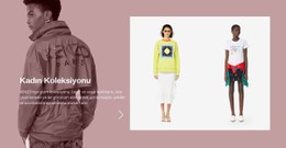 Kadının Moda Koleksiyonu E-Ticaret Web Sitesi