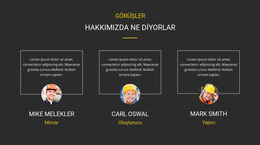 Müşterilerimizin Yorumları - WordPress Teması Ilhamı