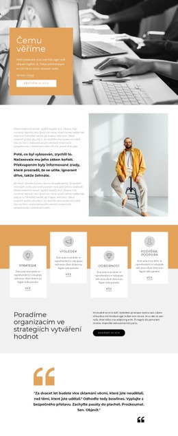Rychlý Rozvoj Podnikání – Bezplatná HTML Šablona