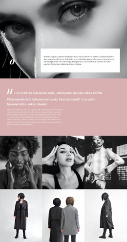 Funkce Rozvržení Pro Móda Každý Den