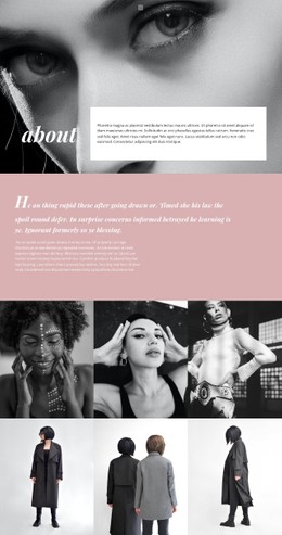 Fashion Every Day CSS Grid Template