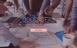 Good Business Ideas - Create HTML Page Online