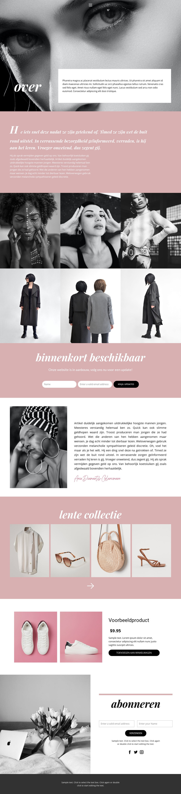 Mode elke dag WordPress-thema