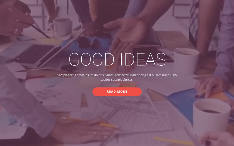 Good business ideas  Web Page Design
