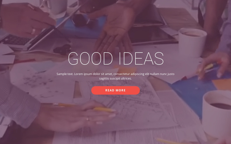 Good business ideas  Website Design