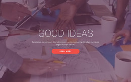 Good Business Ideas - Easy-To-Use WordPress Theme