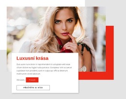 Luxusní Krása – Stažení Šablony Webu