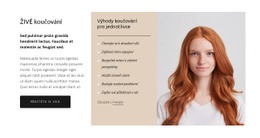 Rozvržení Webu Pro Výkonné Koučovací Programy