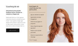 Site HTML Pour Programmes De Coaching Exécutif