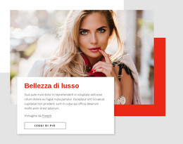Bellezza Di Lusso - Download Del Modello HTML