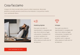 Ottieni Assistenza Per La Consulenza Finanziaria - Modello HTML5 Reattivo